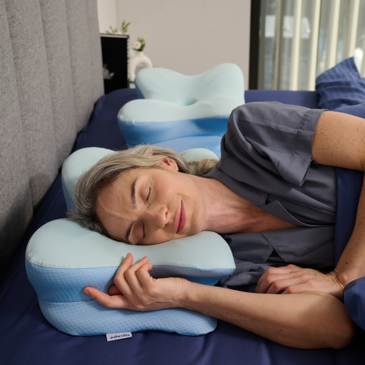 Neck Support Pillow, Premium Memory Foam - Derila Ergo